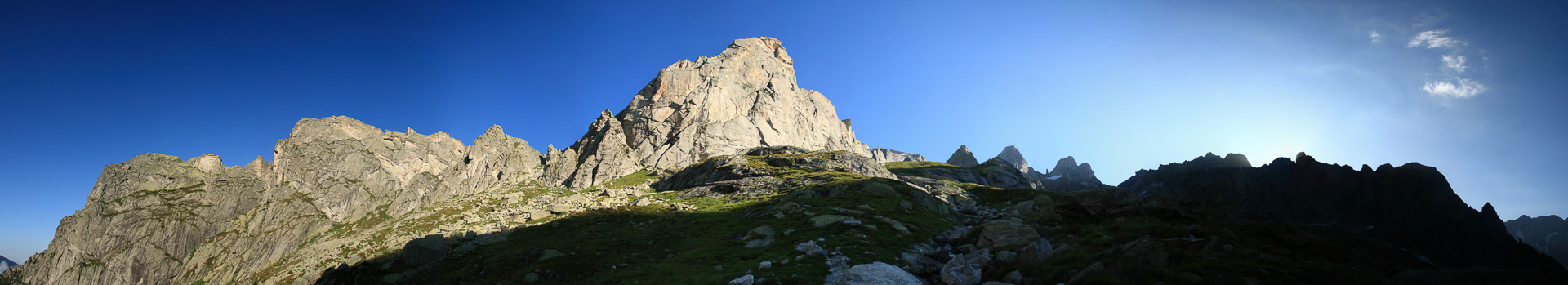 gewaltige Granitberge