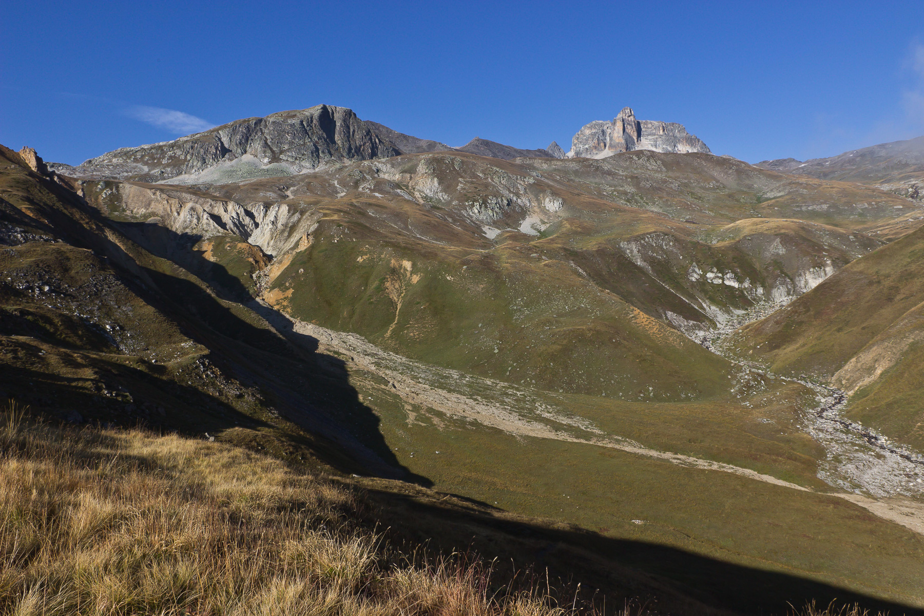 Beherrschend der etwas höhere Pic du Thabor (3.207 m).