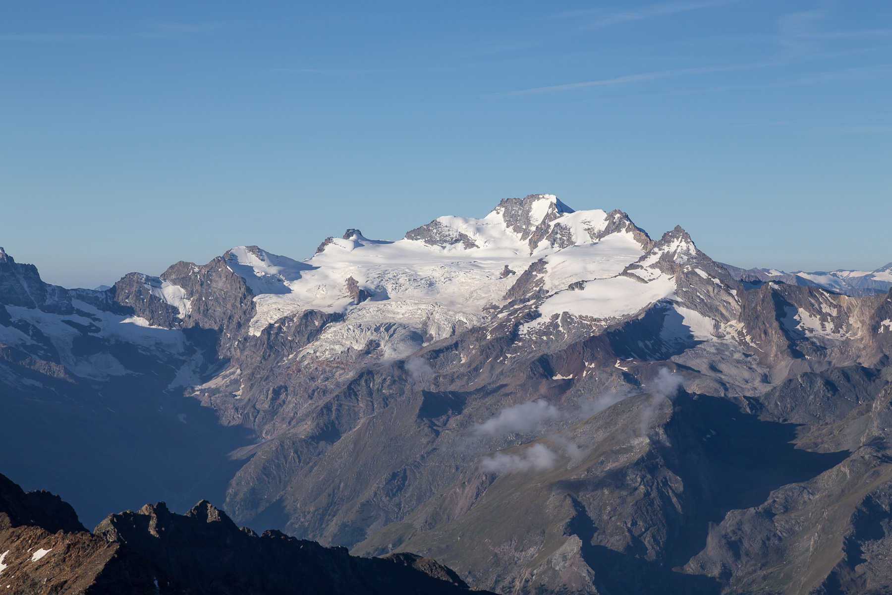 Blick zum Gran Paradiso (4.061 m).