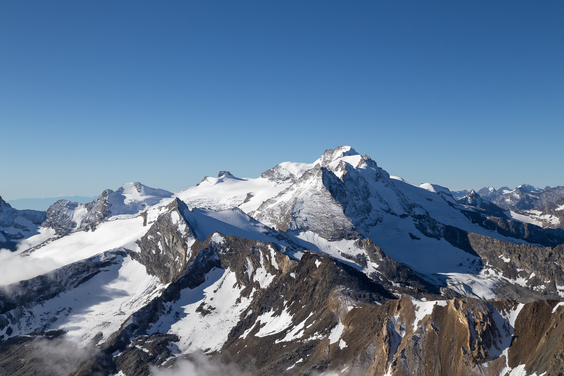 Blick zum Gran Paradiso (4.061 m).