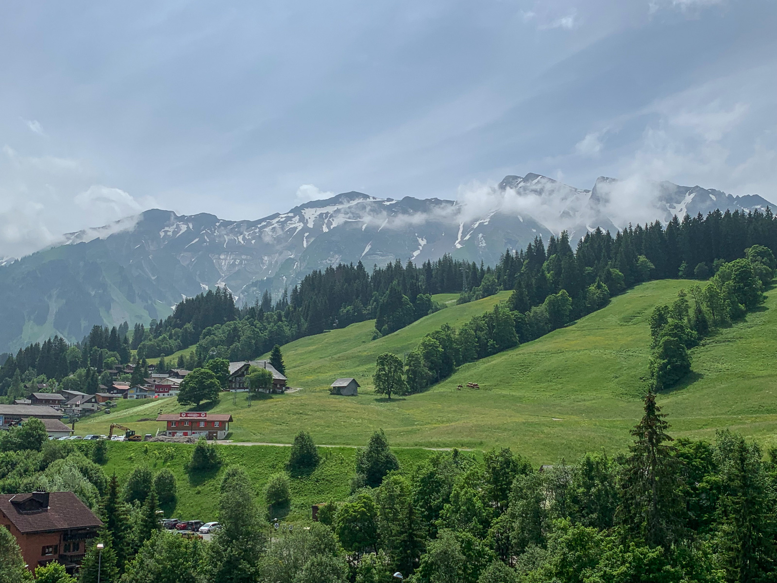 Der Glaubenberg ist bereits passiert.