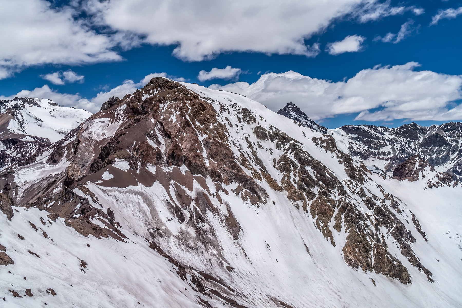 Die Nachbarberge Horcones und Catedral
