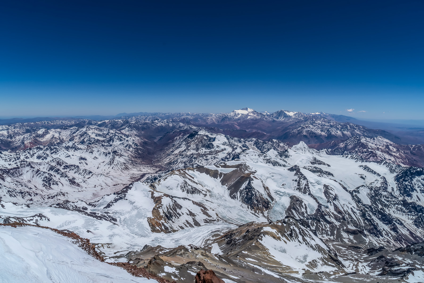 Blick zum Mercedario