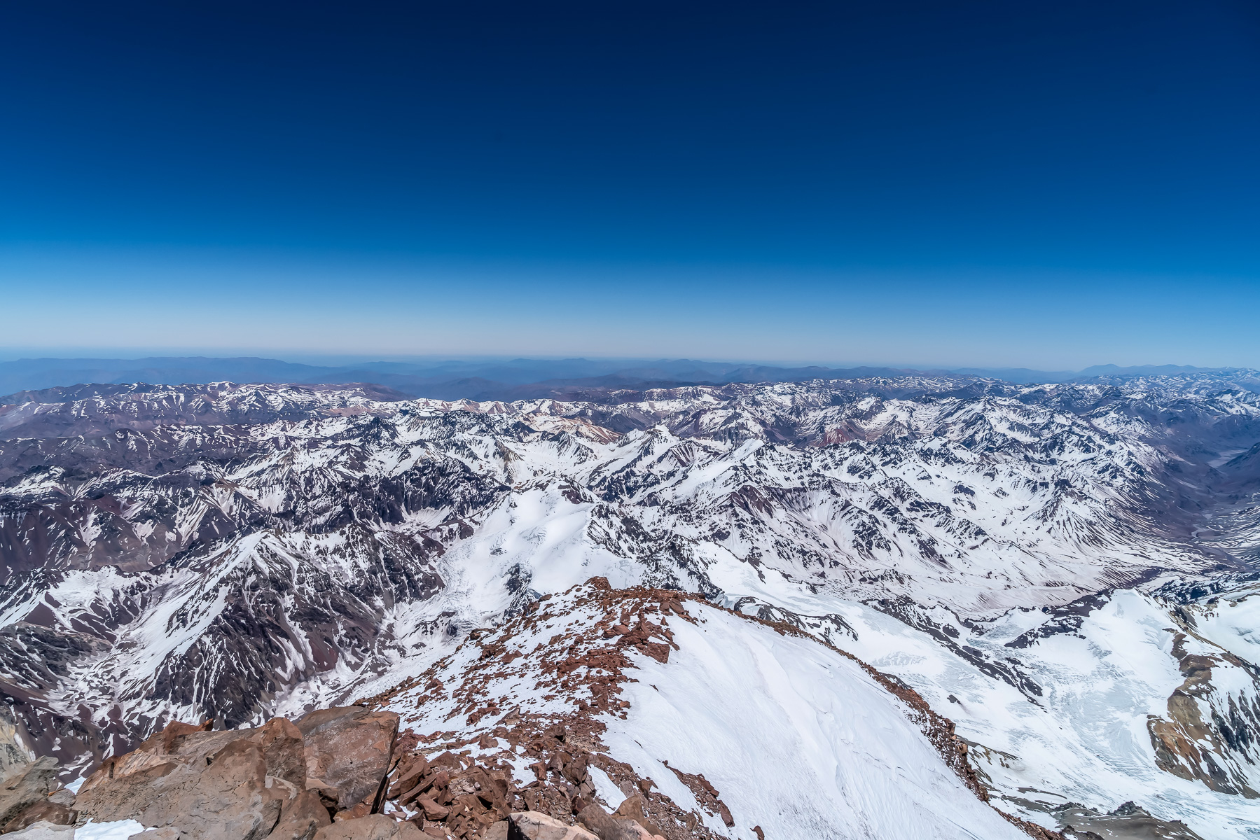 Blick nach Nordwesten und in Richtung Pazifik