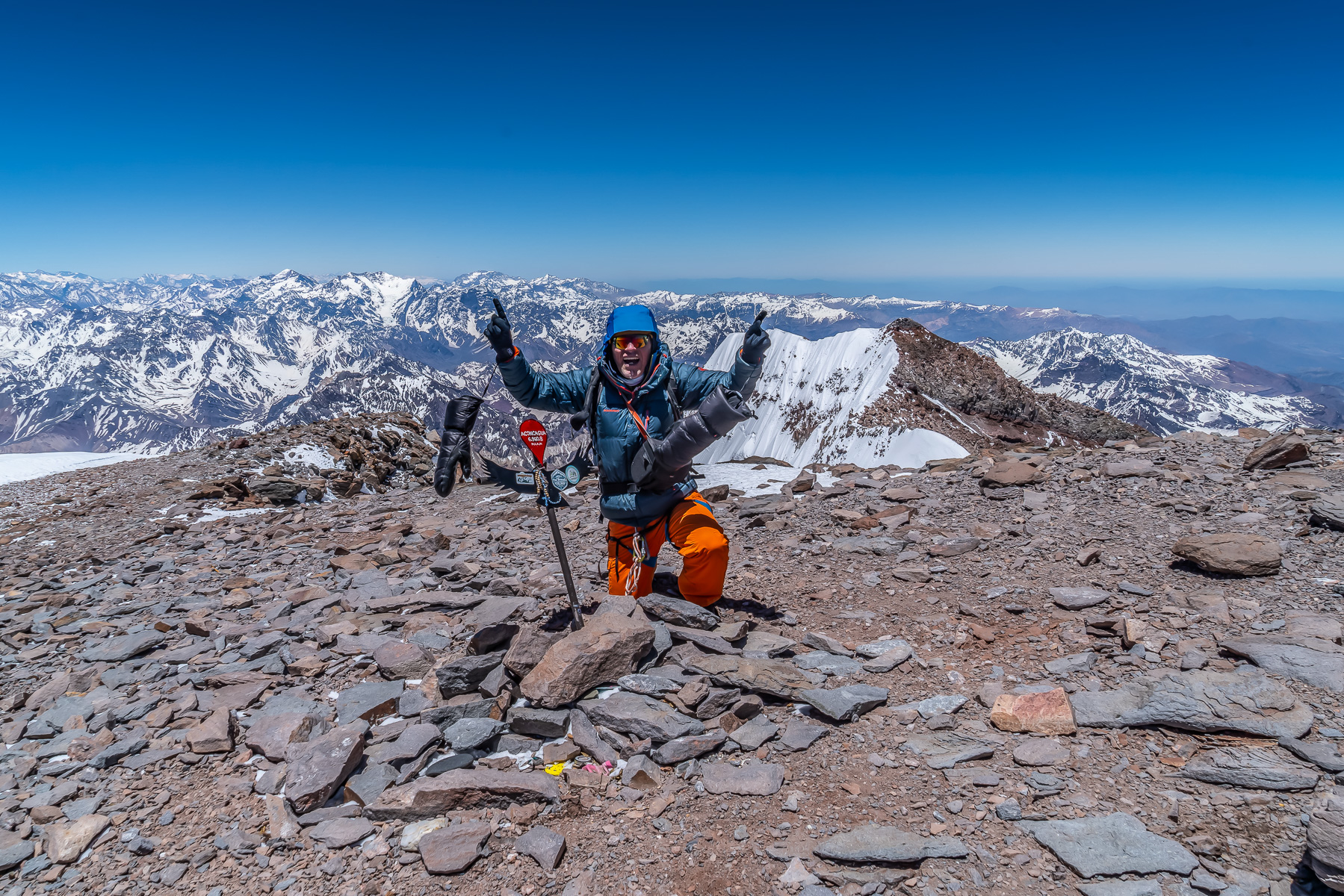 Stolz und glücklich am Ziel!