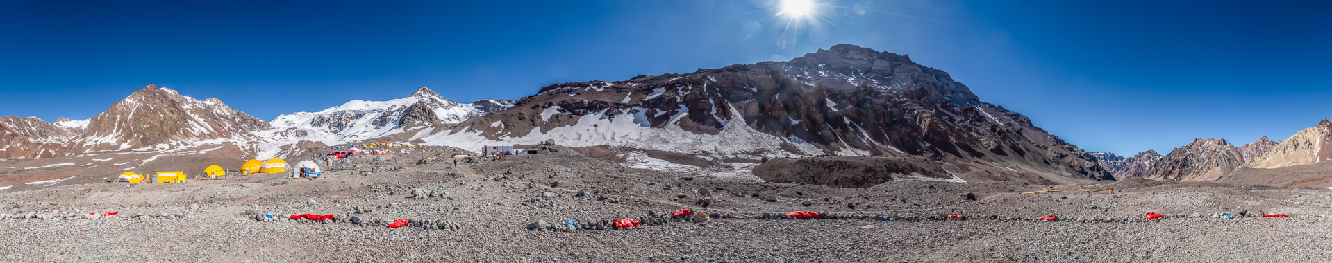 Das größte Basislager außerhalb Asiens