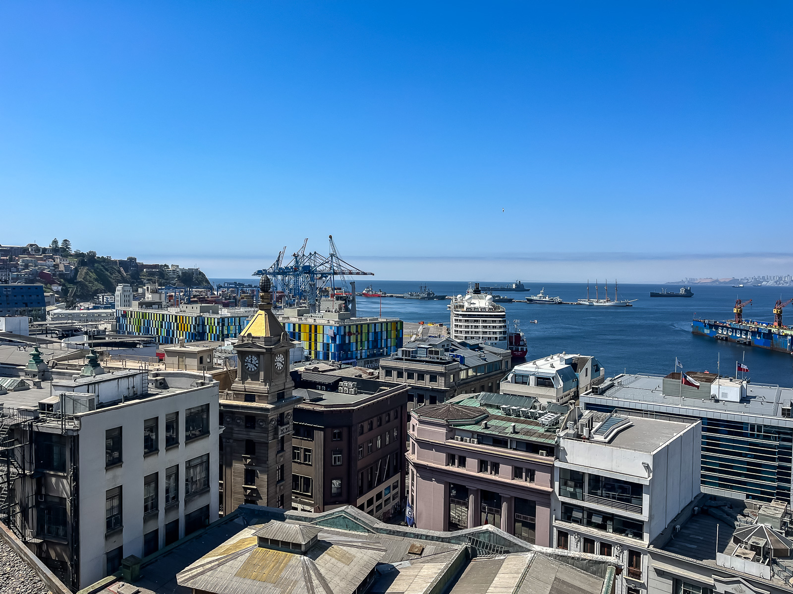 Der größte Hafen Chiles