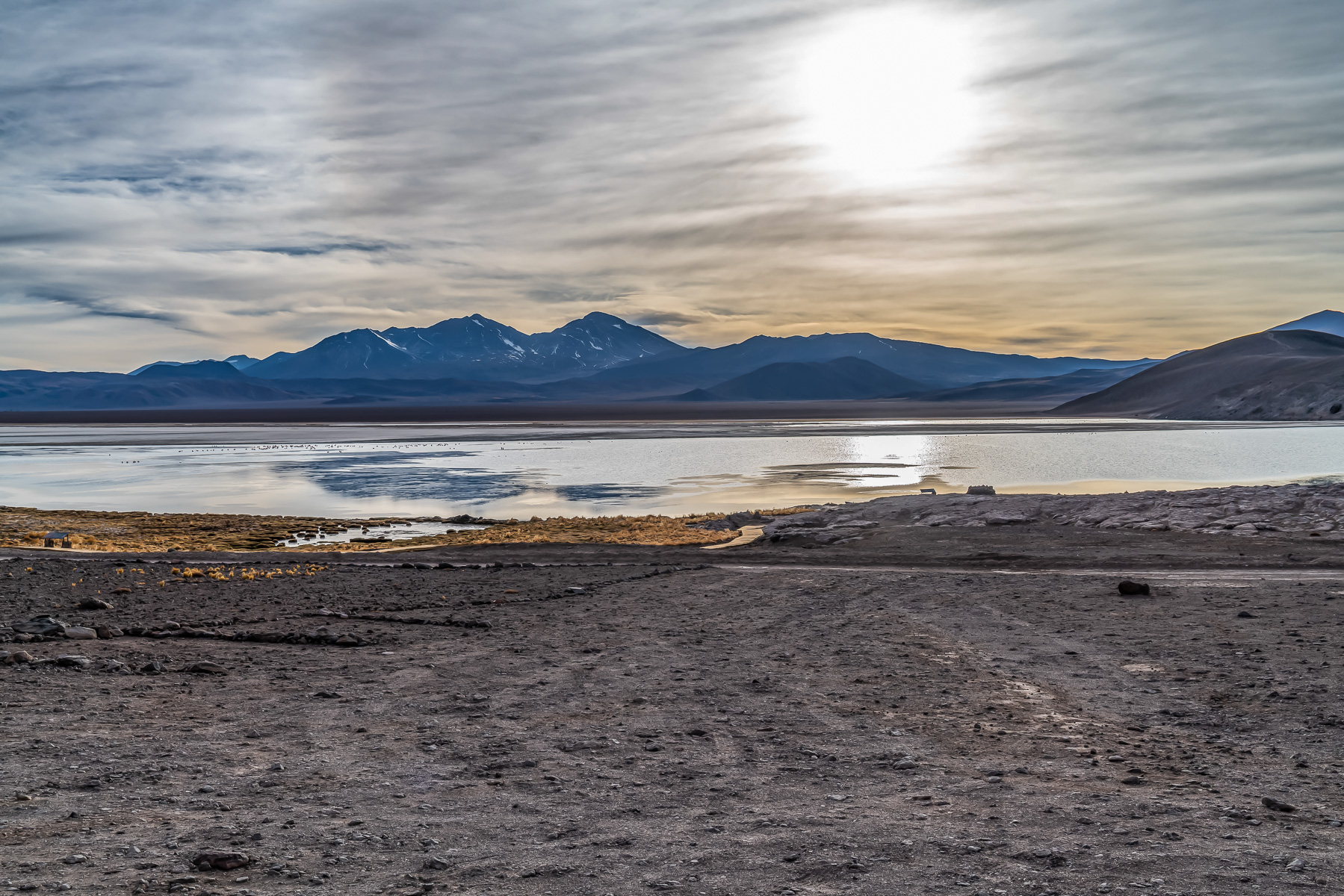 Die Tres Cruces thronen über der Laguna.
