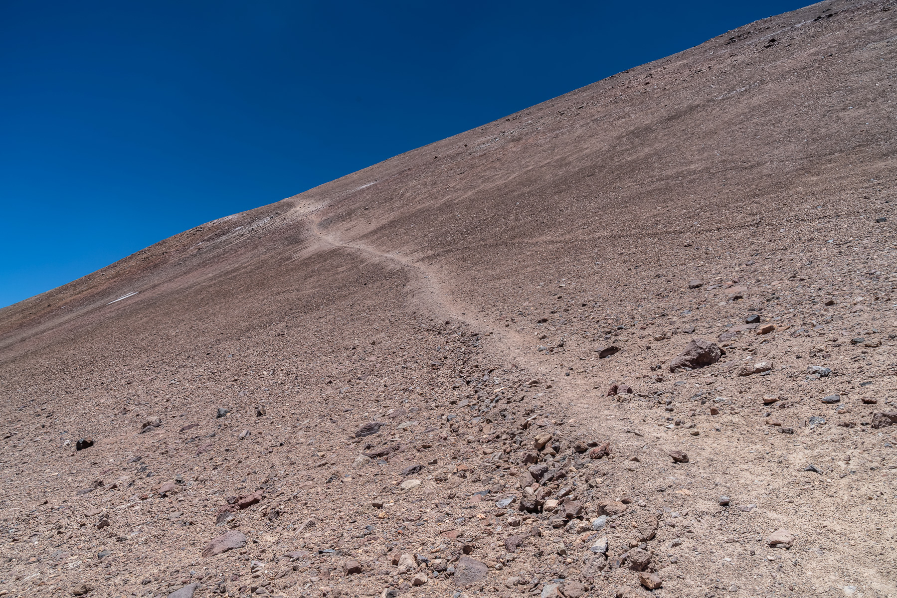 Sehr viel Geröll...