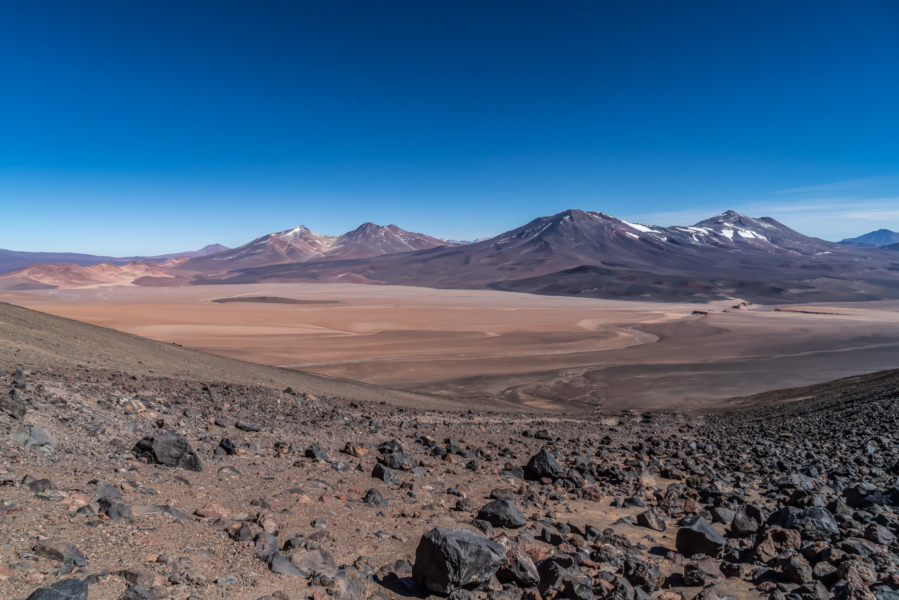 Auch ganz viel Geröll