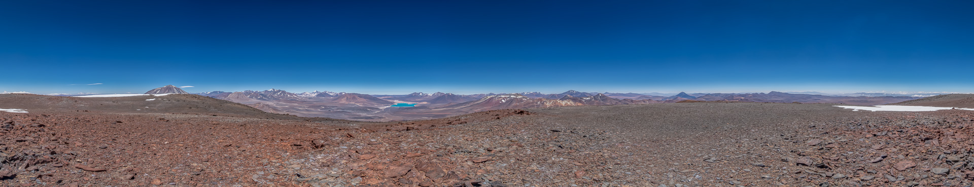 Panorama vom chilenischen Gipfel