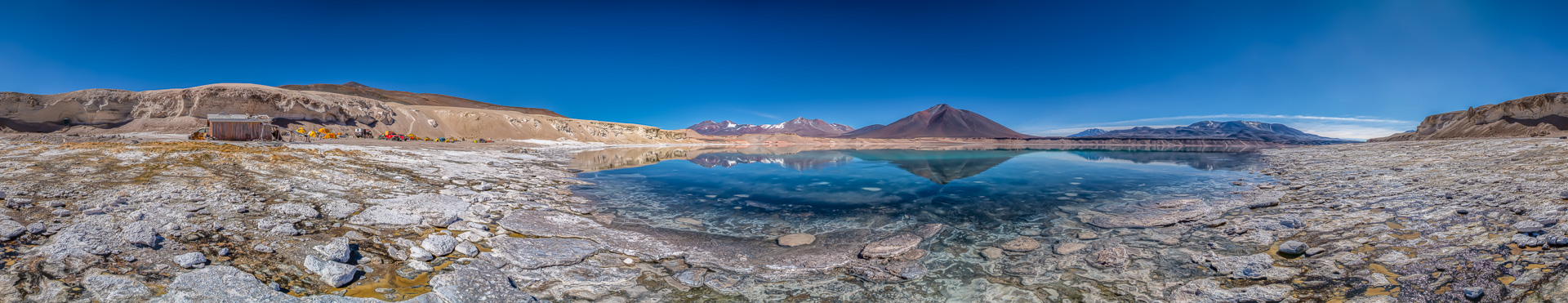 Panorama an einem der entlegensten Plätze der Atacama